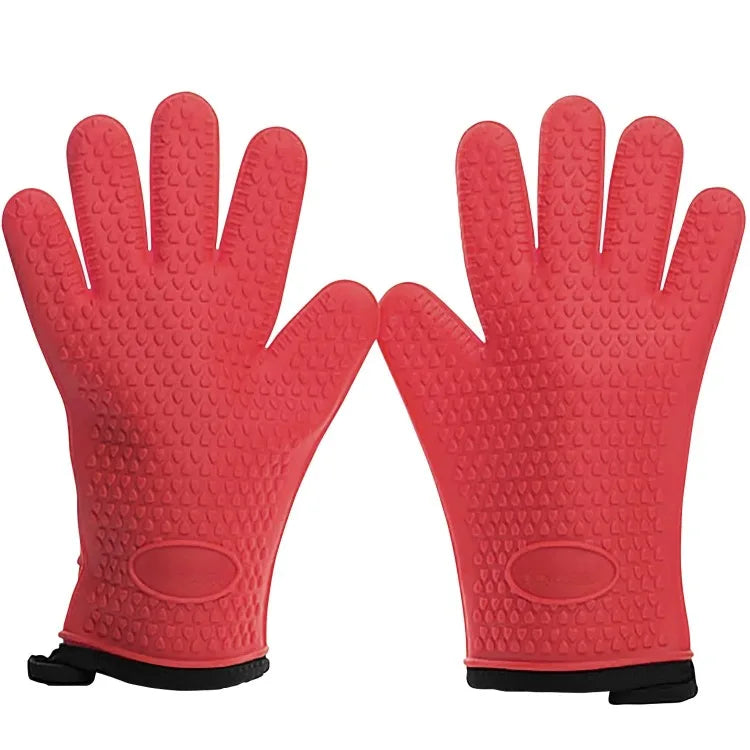 Heat Resistant Silicone Oven Mitts