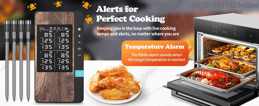 Wireless Digital Bluetooth Meat Thermometer