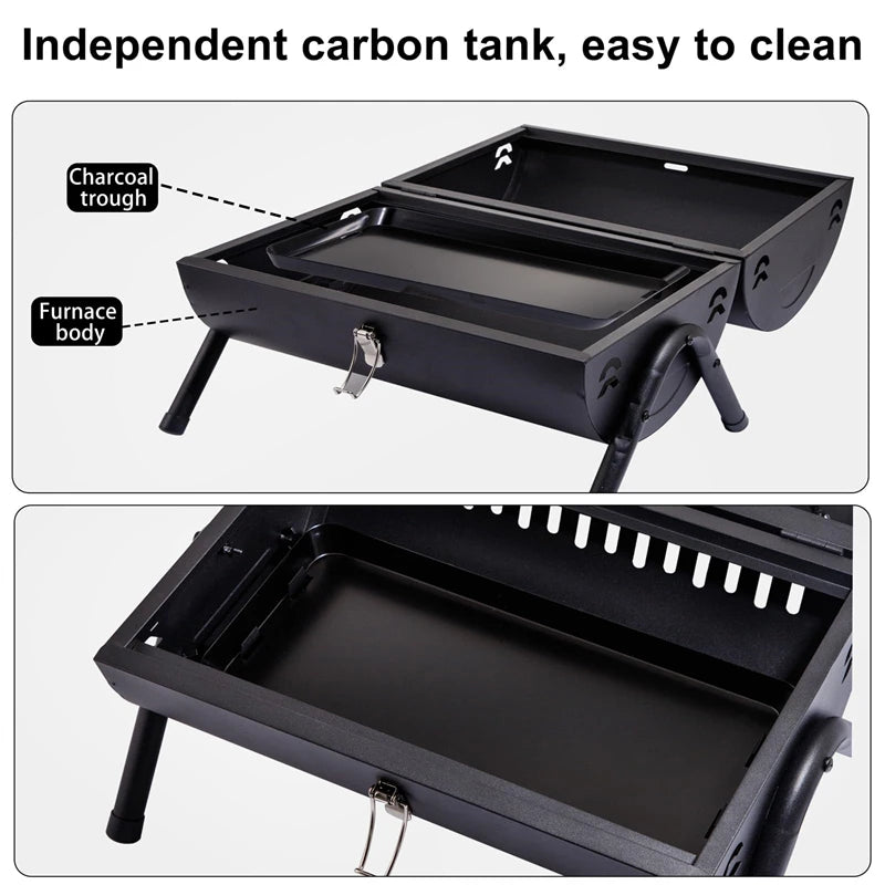Tabletop Portable Charcoal BBQ Grill