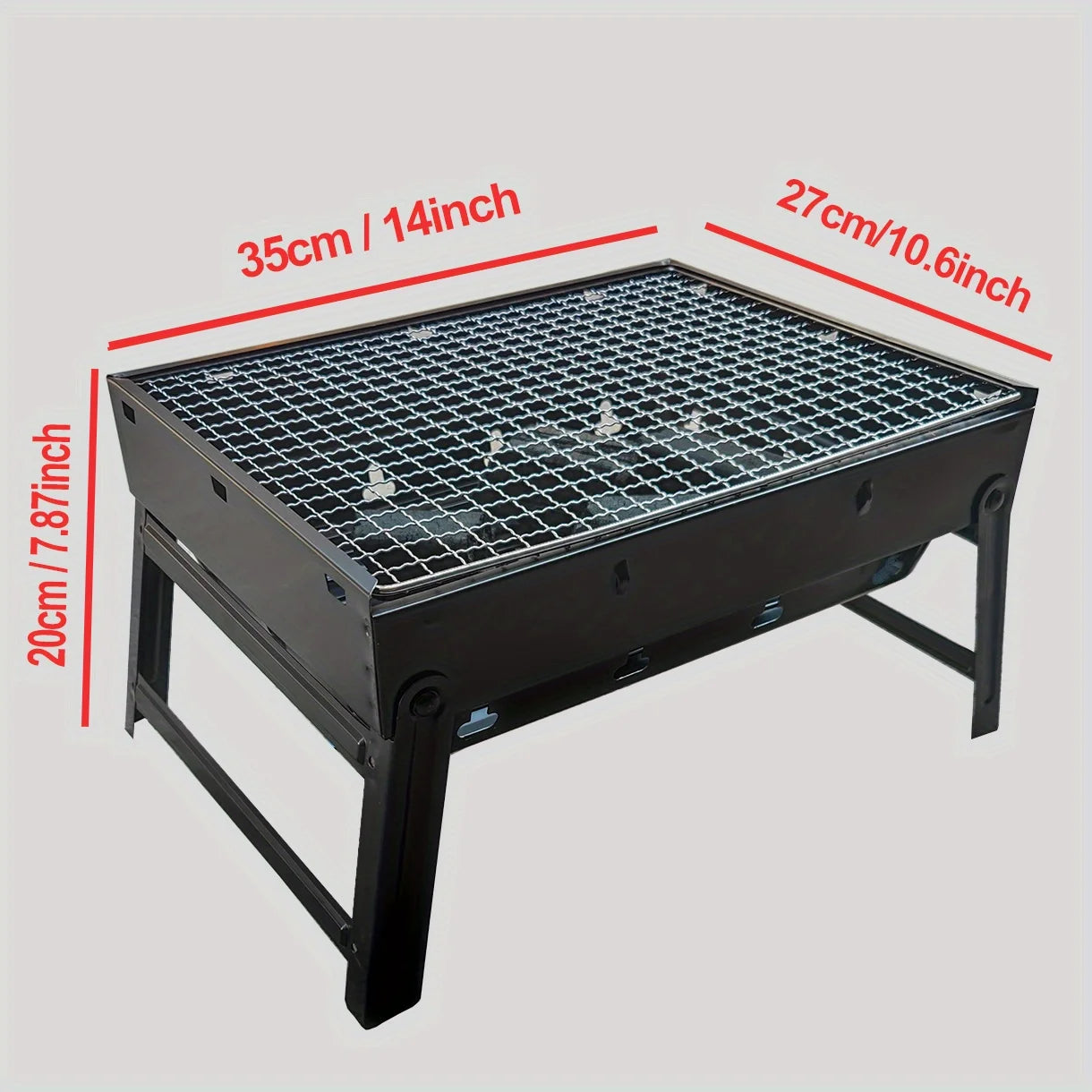 Portable Charcoal BBQ Grill