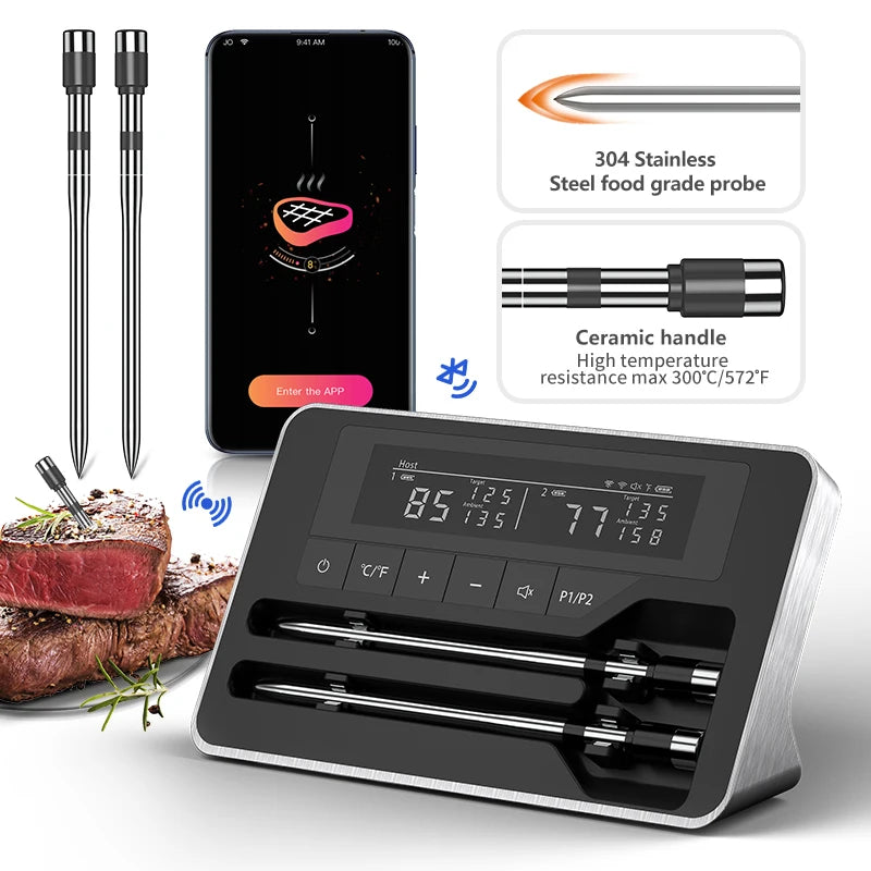 Wireless Bluetooth Meat Thermometer