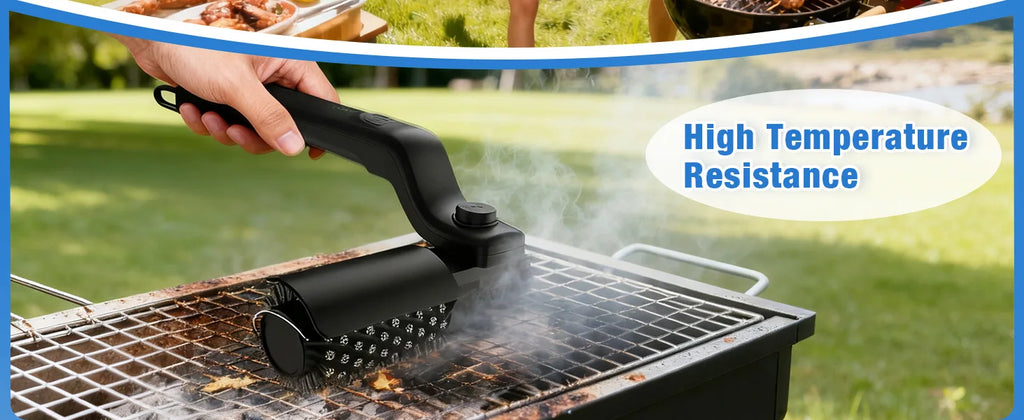 Electric Rotary Grill Cleaner Brush