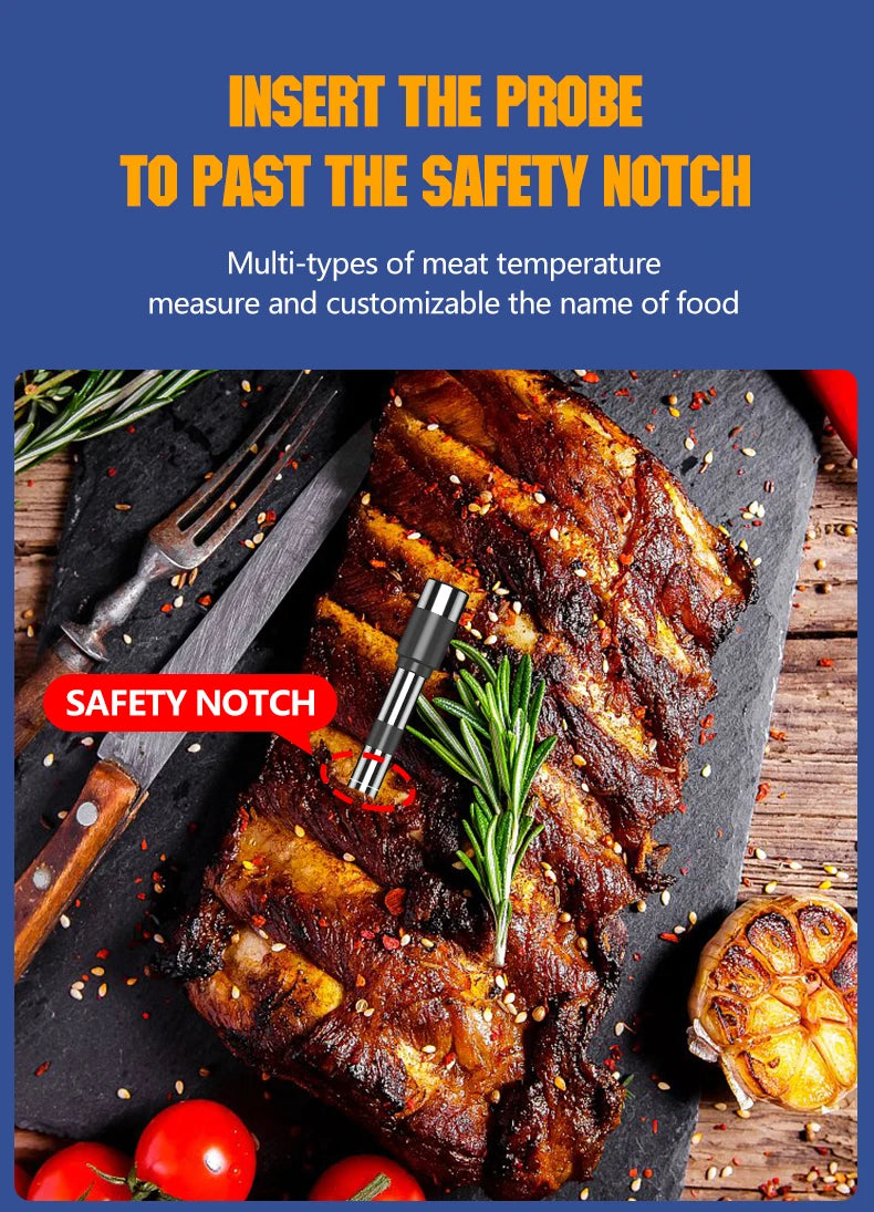 Wireless Bluetooth Meat Thermometer