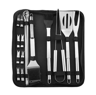 Stainless Steel Barbeque Tool Set (7 Variants)