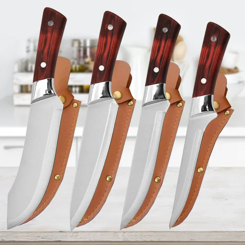 Professional Boning Knife, Forged Kitchen Knife