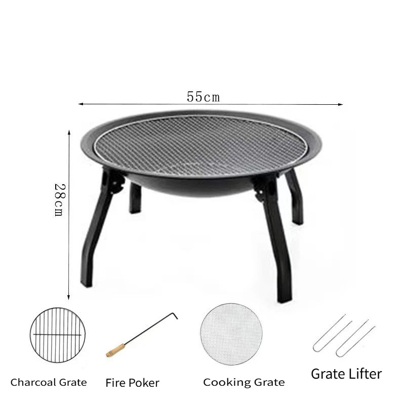 Portable Charcoal BBQ Grill