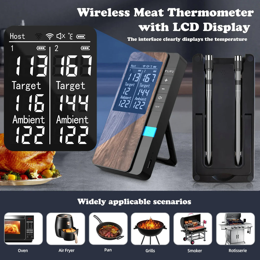 Wireless Digital Bluetooth Meat Thermometer
