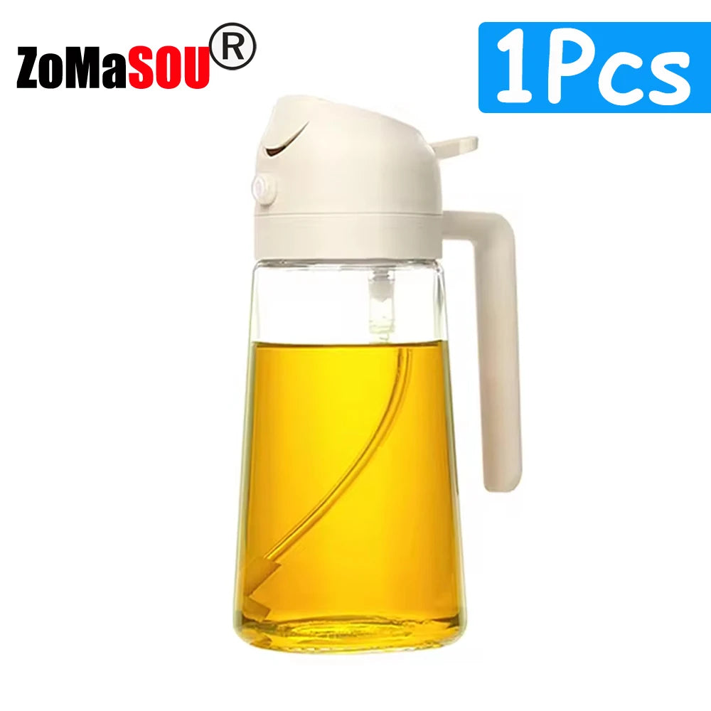 ZOMASOU 2-in-1 Oil Sprayer & Pourer Bottle