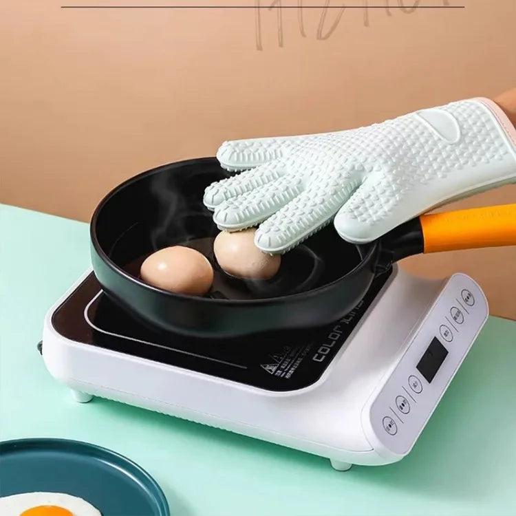 Heat Resistant Silicone Oven Mitts