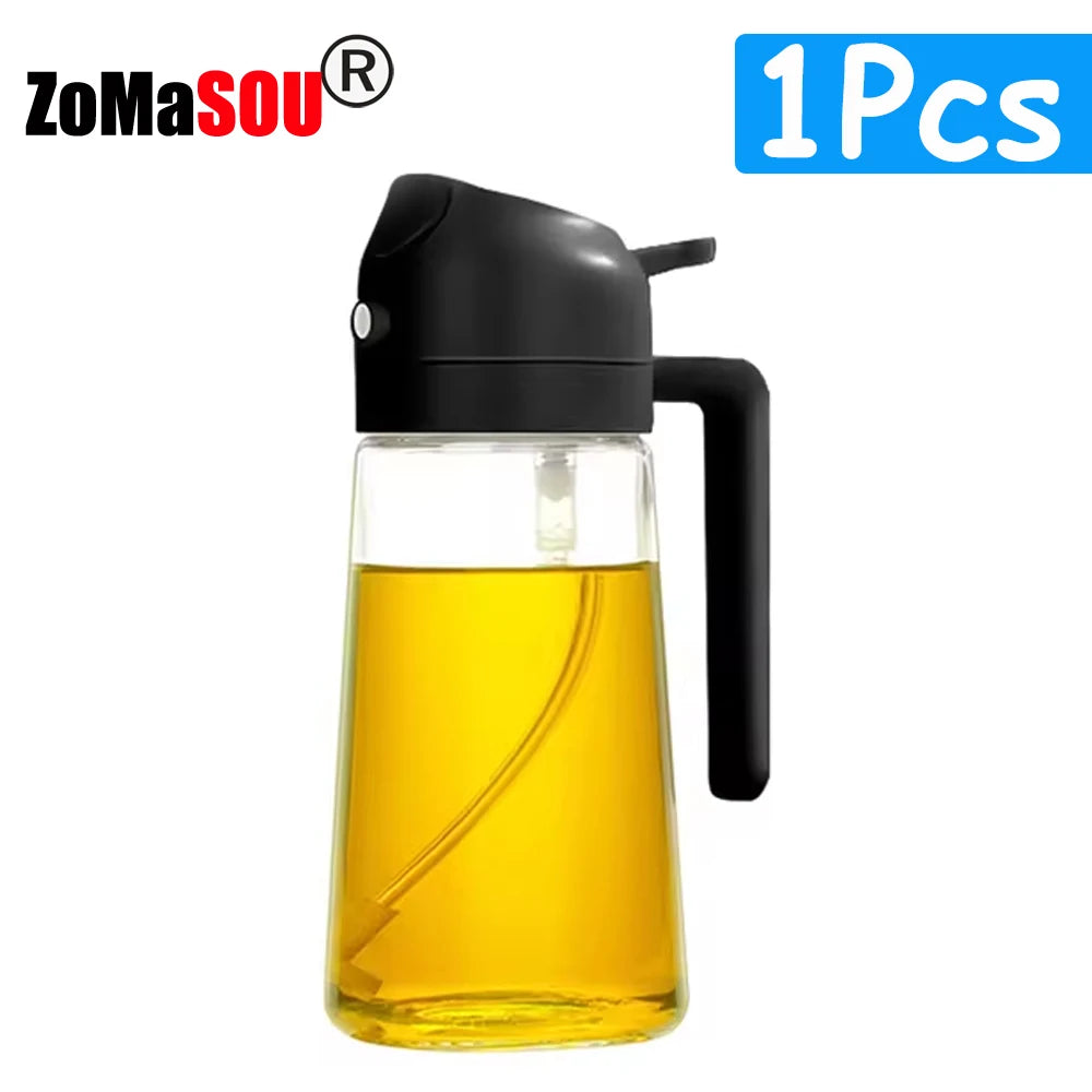 ZOMASOU 2-in-1 Oil Sprayer & Pourer Bottle