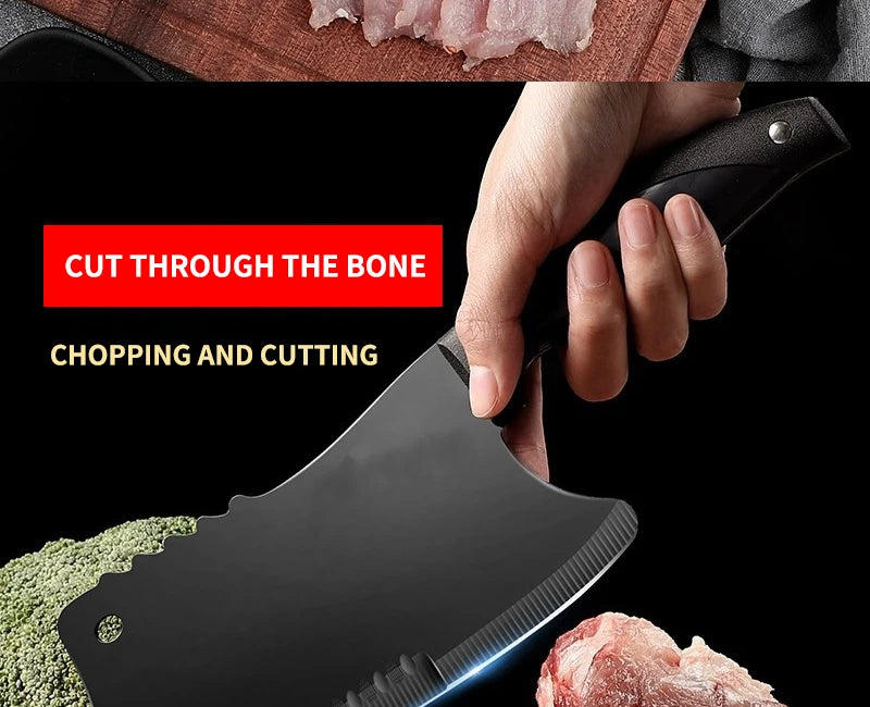 Stainless Steel Butcher Knife