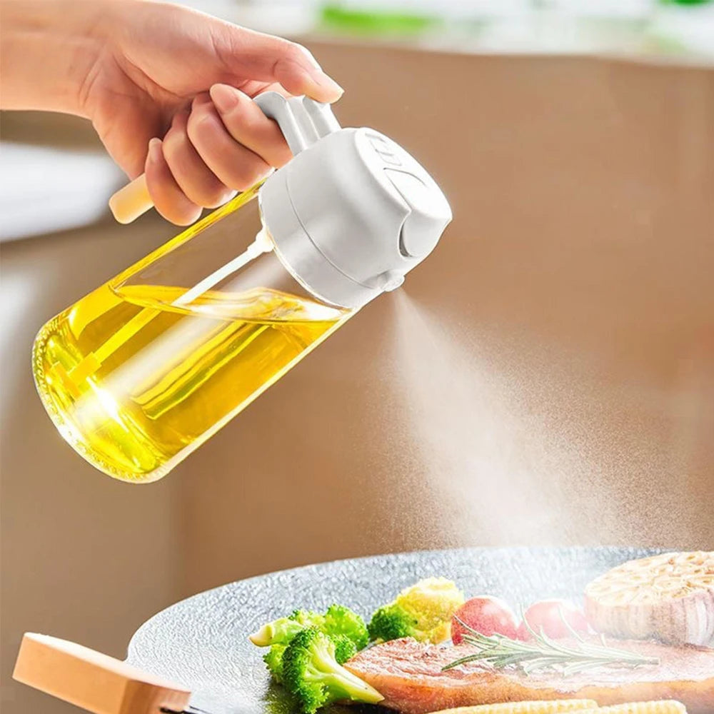 ZOMASOU 2-in-1 Oil Sprayer & Pourer Bottle