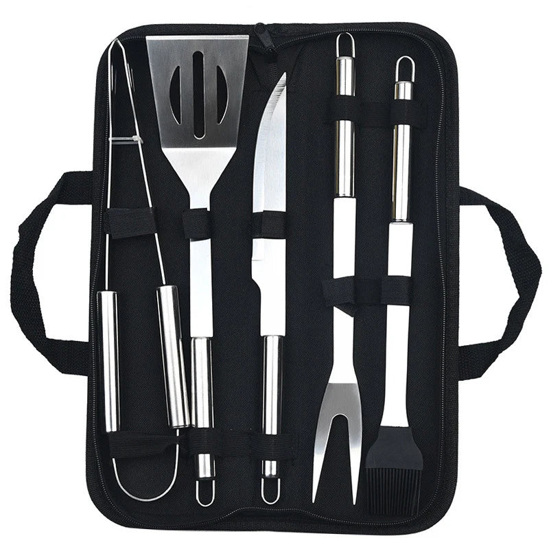Stainless Steel Barbeque Tool Set (7 Variants)