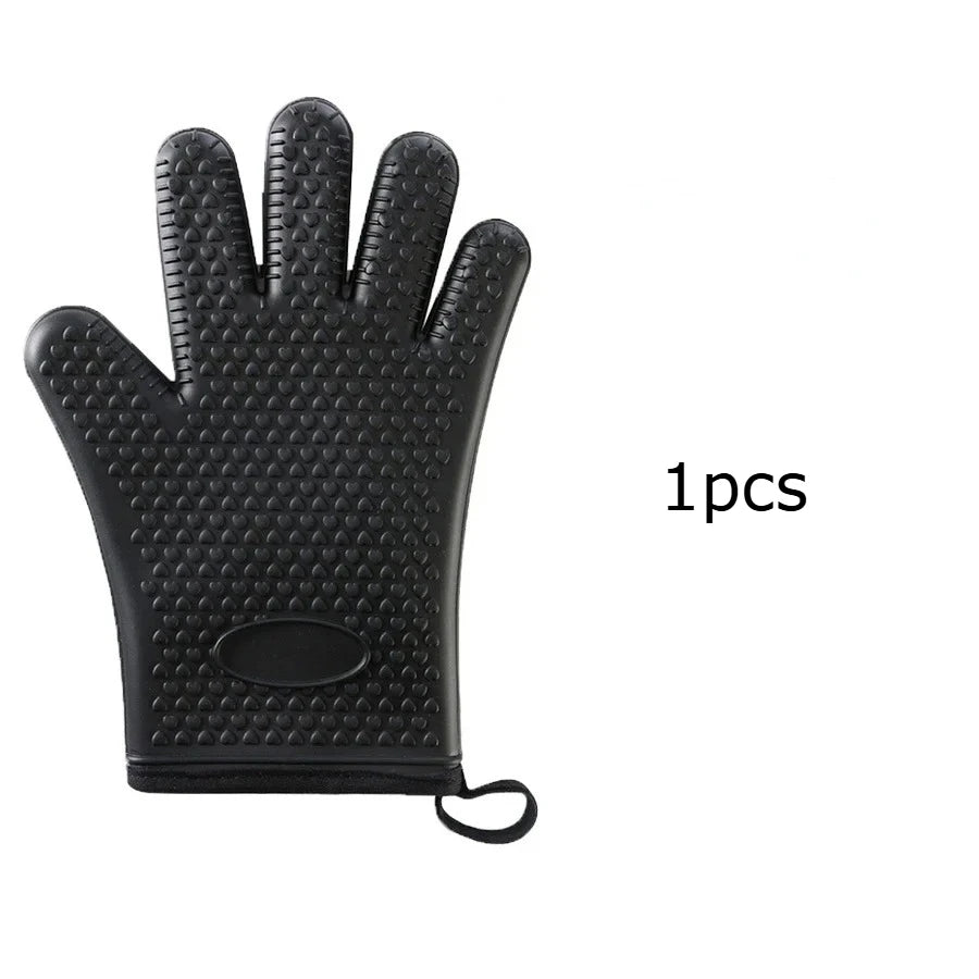 Heat Resistant Silicone Oven Mitts