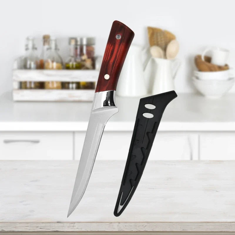 Professional Boning Knife, Forged Kitchen Knife
