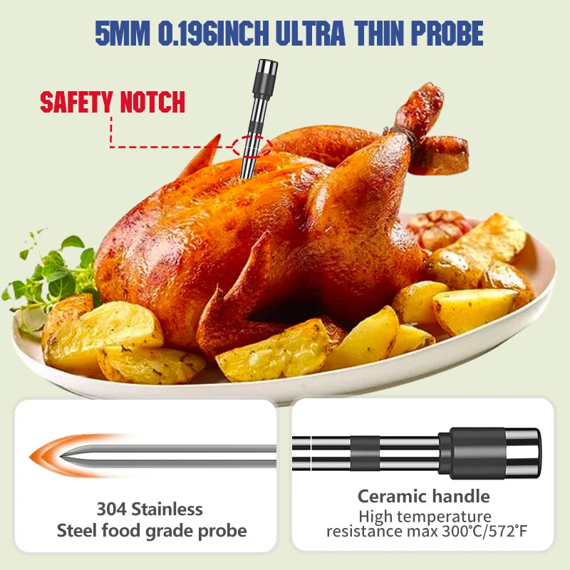 Wireless Bluetooth Meat Thermometer