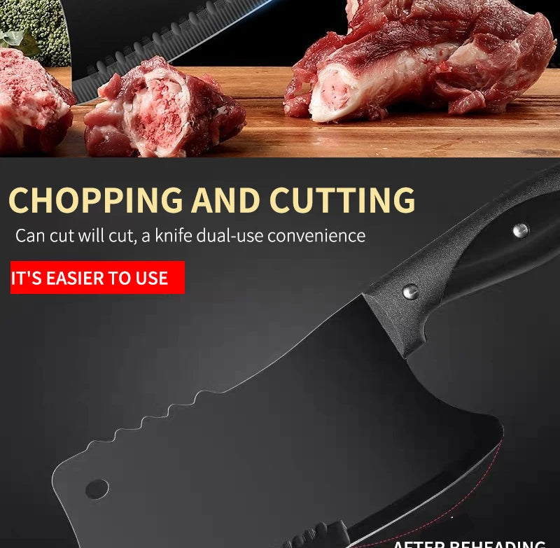 Stainless Steel Butcher Knife