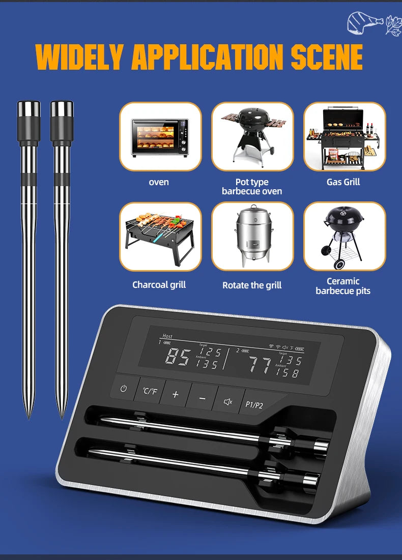 Wireless Bluetooth Meat Thermometer