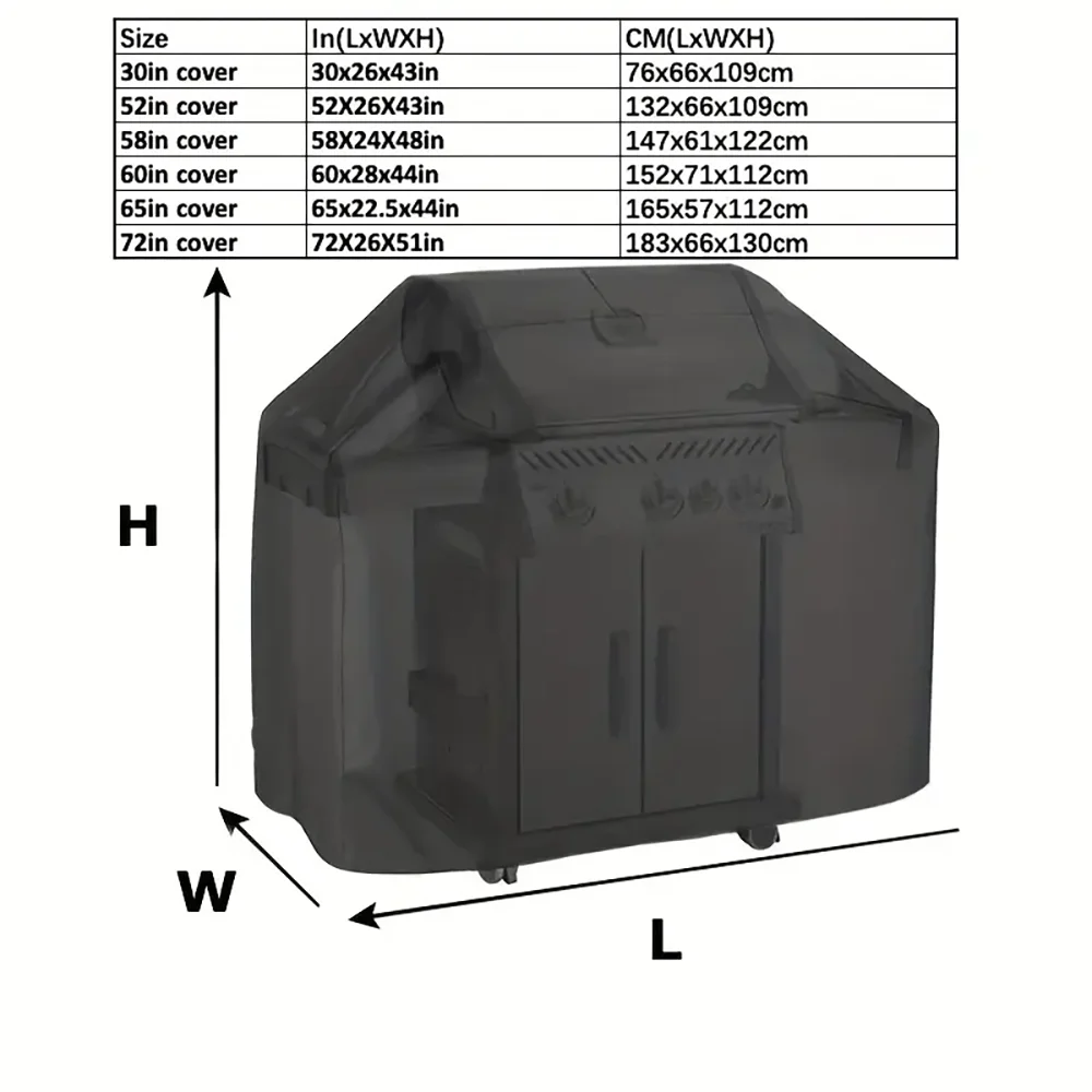 BBQ Cover Outdoor Dust Waterproof Grill Cover