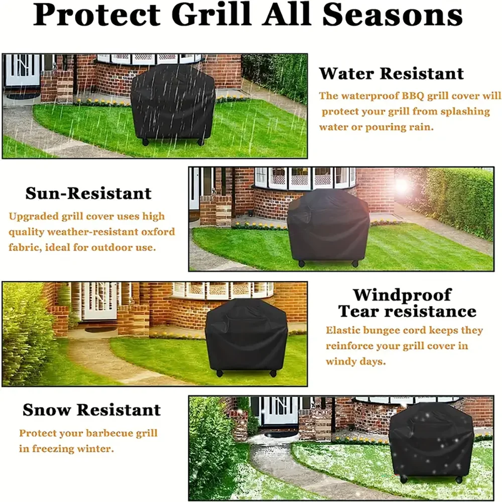 BBQ Cover Outdoor Dust Waterproof Grill Cover
