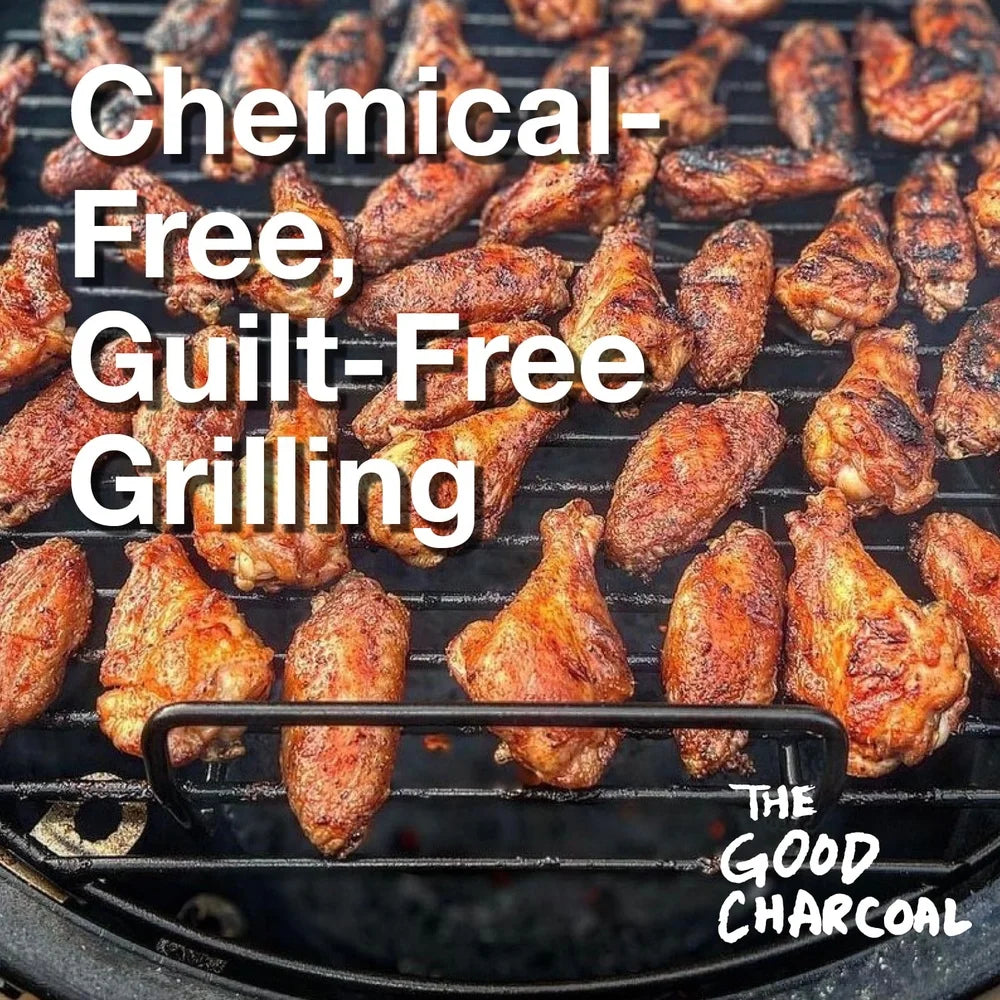 Eco-Friendly BBQ Charcoal Briquettes (6 lb) — FSC Certified high-heat fuel