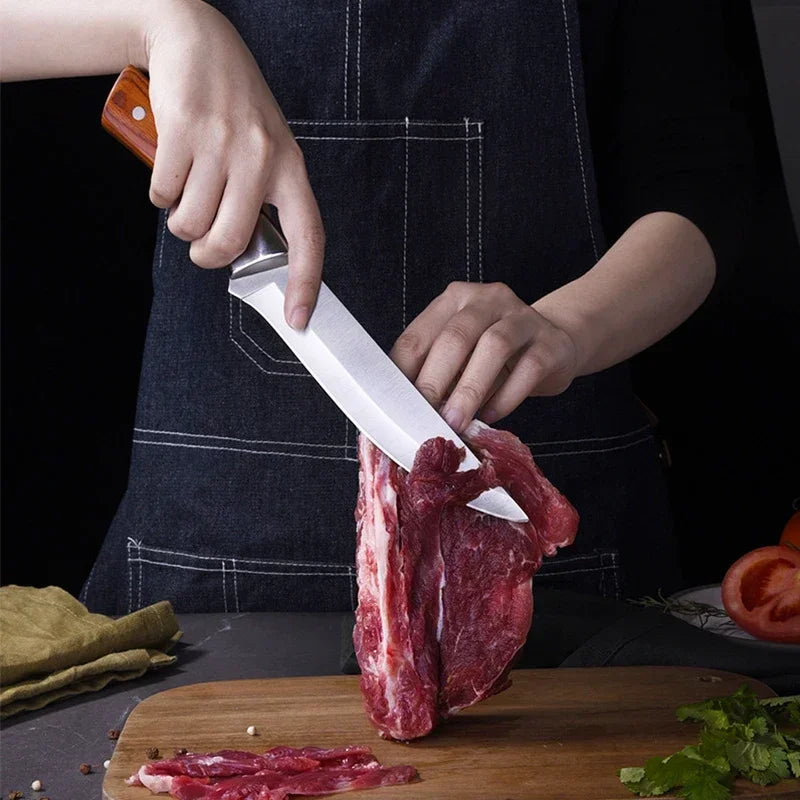 Professional Boning Knife, Forged Kitchen Knife