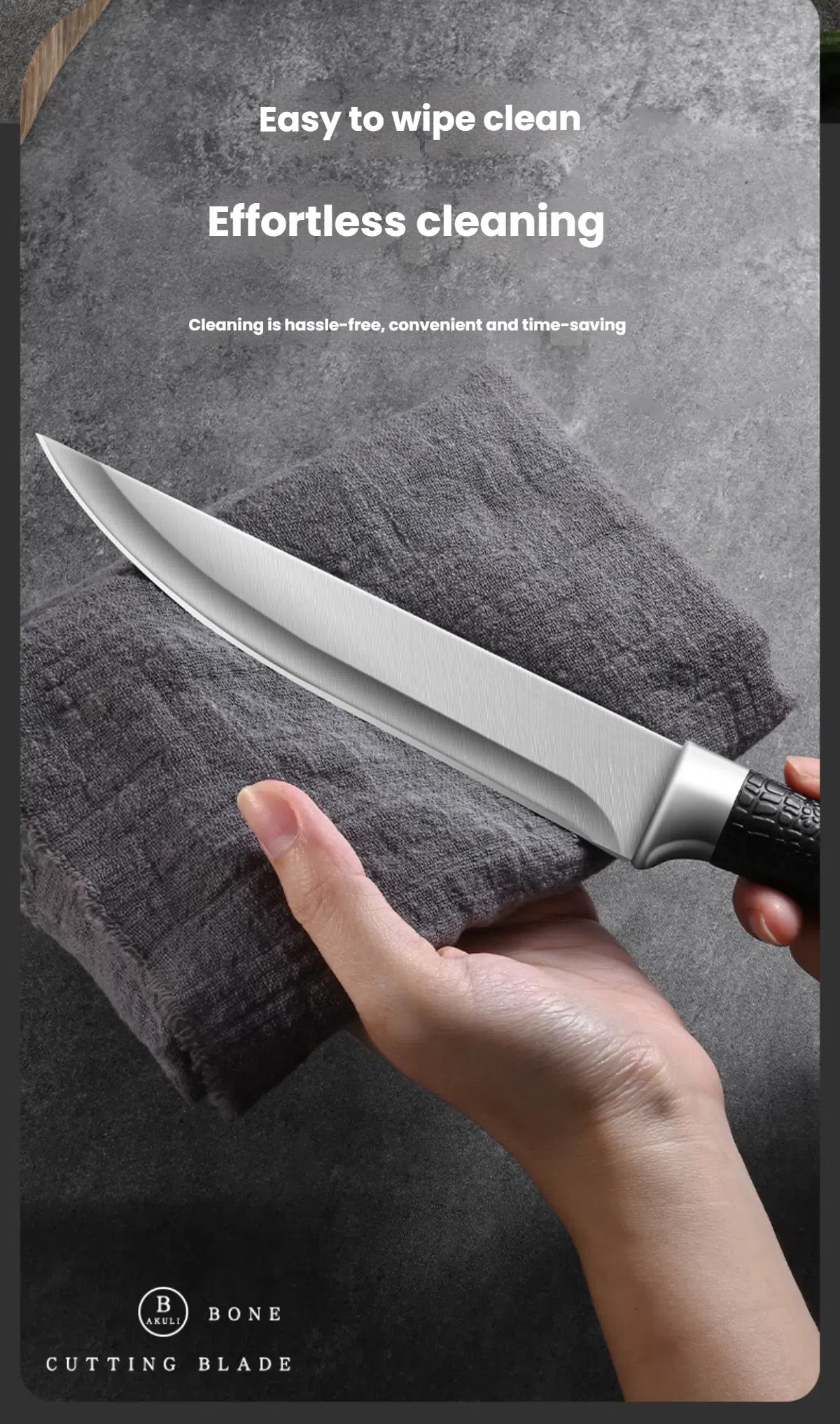 Stainless Steel Boning Knife Set