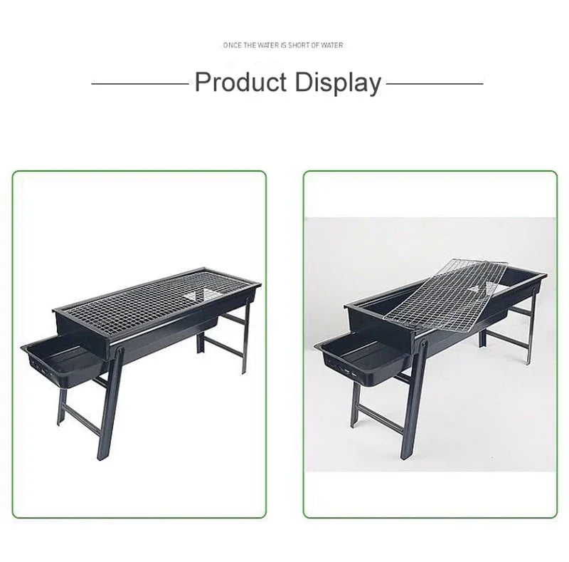 Portable Outdoor Charcoal BBQ Grill