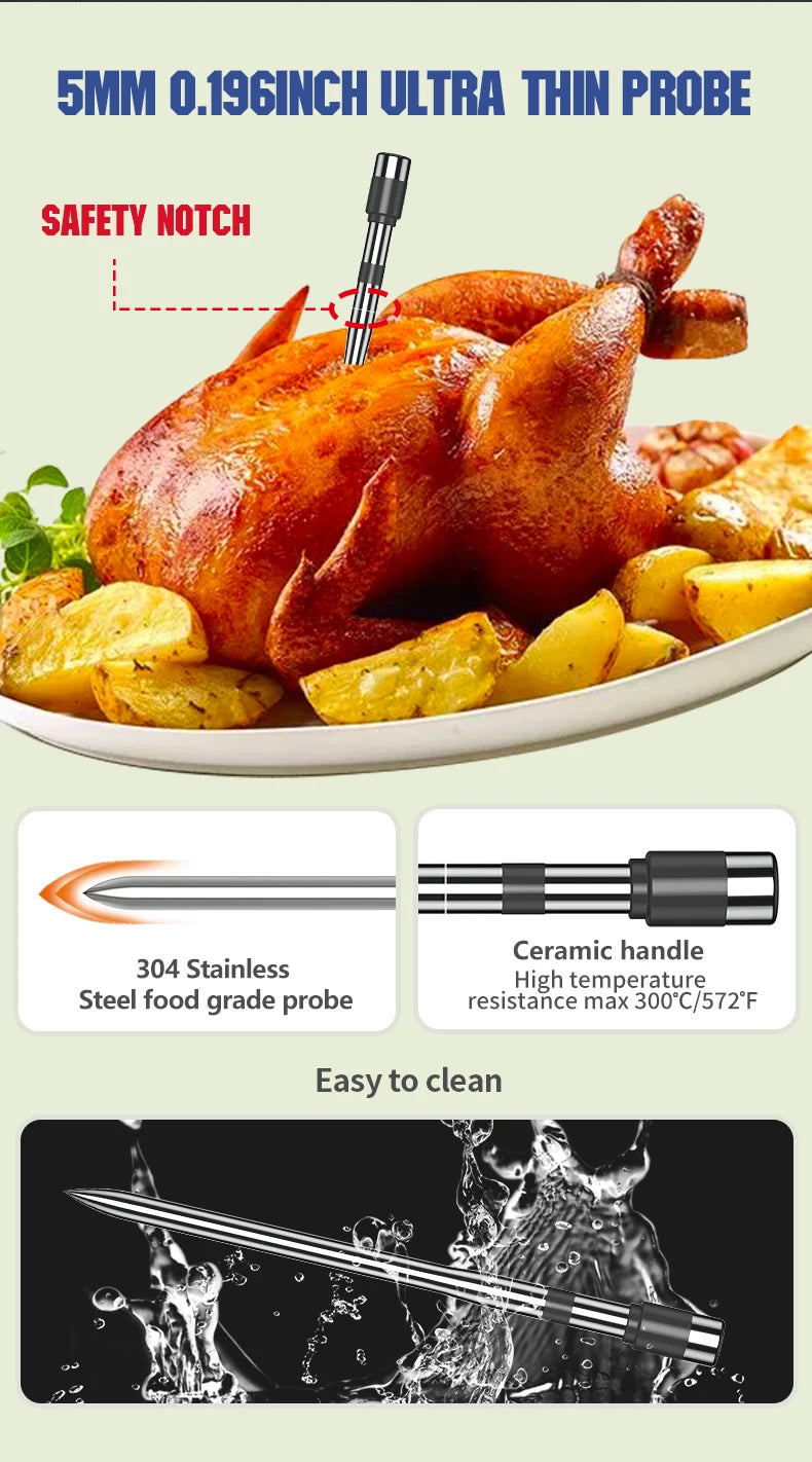 Wireless Bluetooth Meat Thermometer