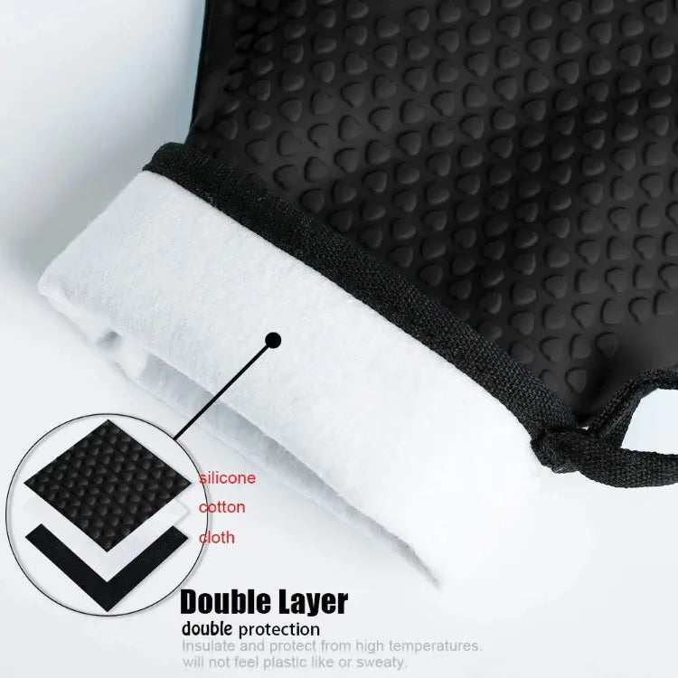 Heat Resistant Silicone Oven Mitts