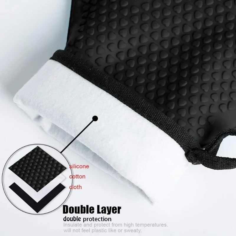 Heat Resistant Silicone Oven Mitts