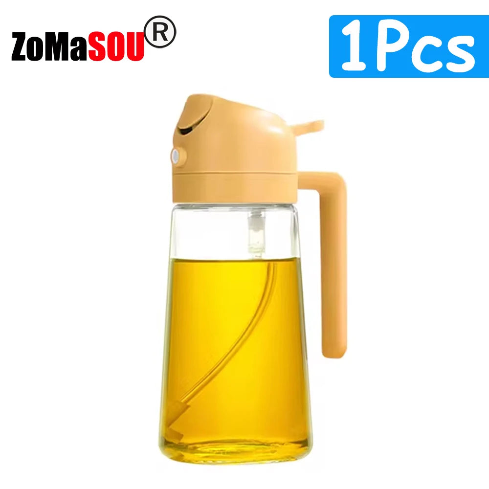 ZOMASOU 2-in-1 Oil Sprayer & Pourer Bottle