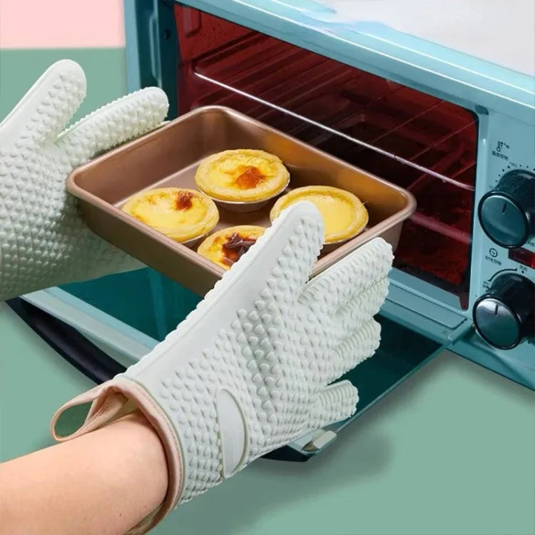 Heat Resistant Silicone Oven Mitts