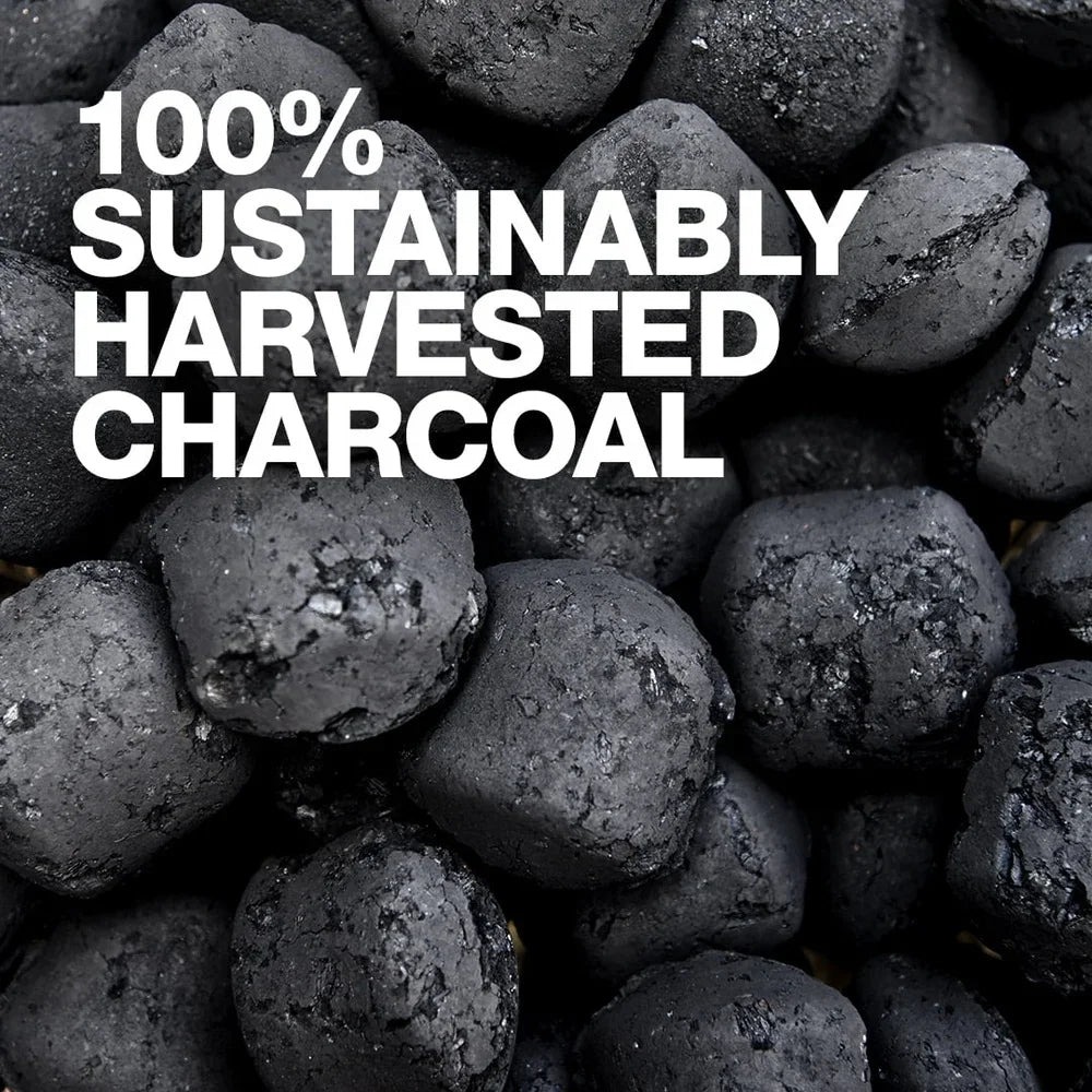 Eco-Friendly BBQ Charcoal Briquettes (6 lb) — FSC Certified high-heat fuel