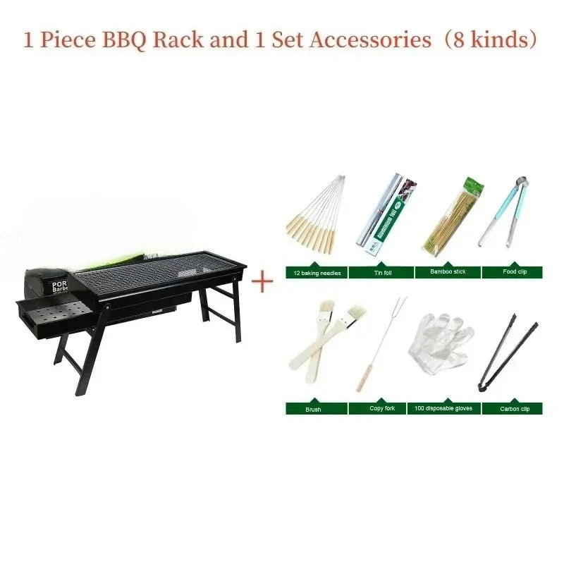 Portable Outdoor Charcoal BBQ Grill