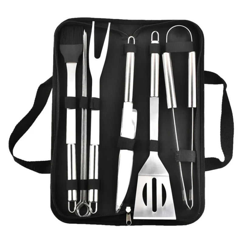 Stainless Steel Barbeque Tool Set (7 Variants)