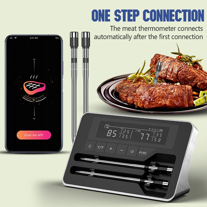 Wireless Bluetooth Meat Thermometer