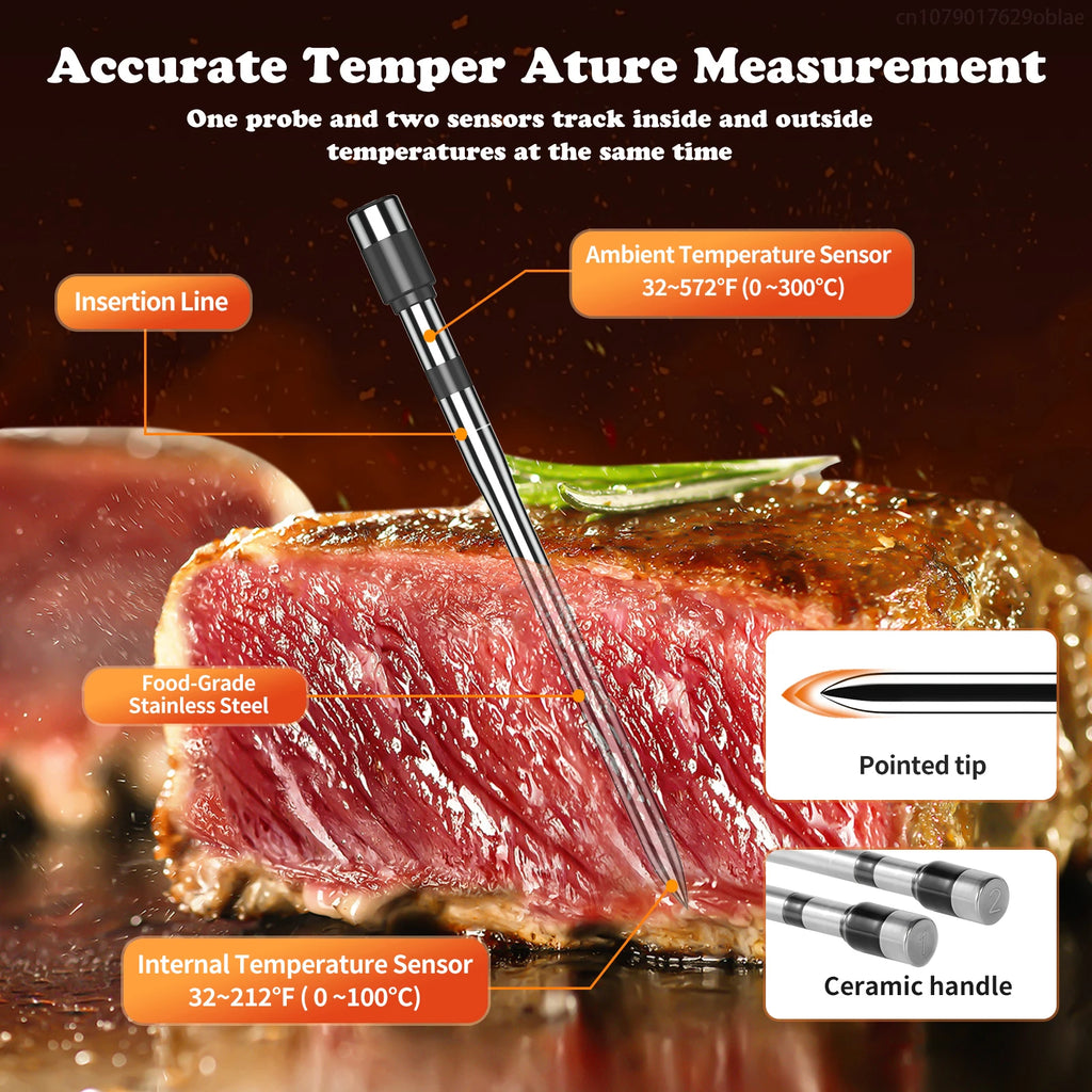 Wireless Digital Bluetooth Meat Thermometer